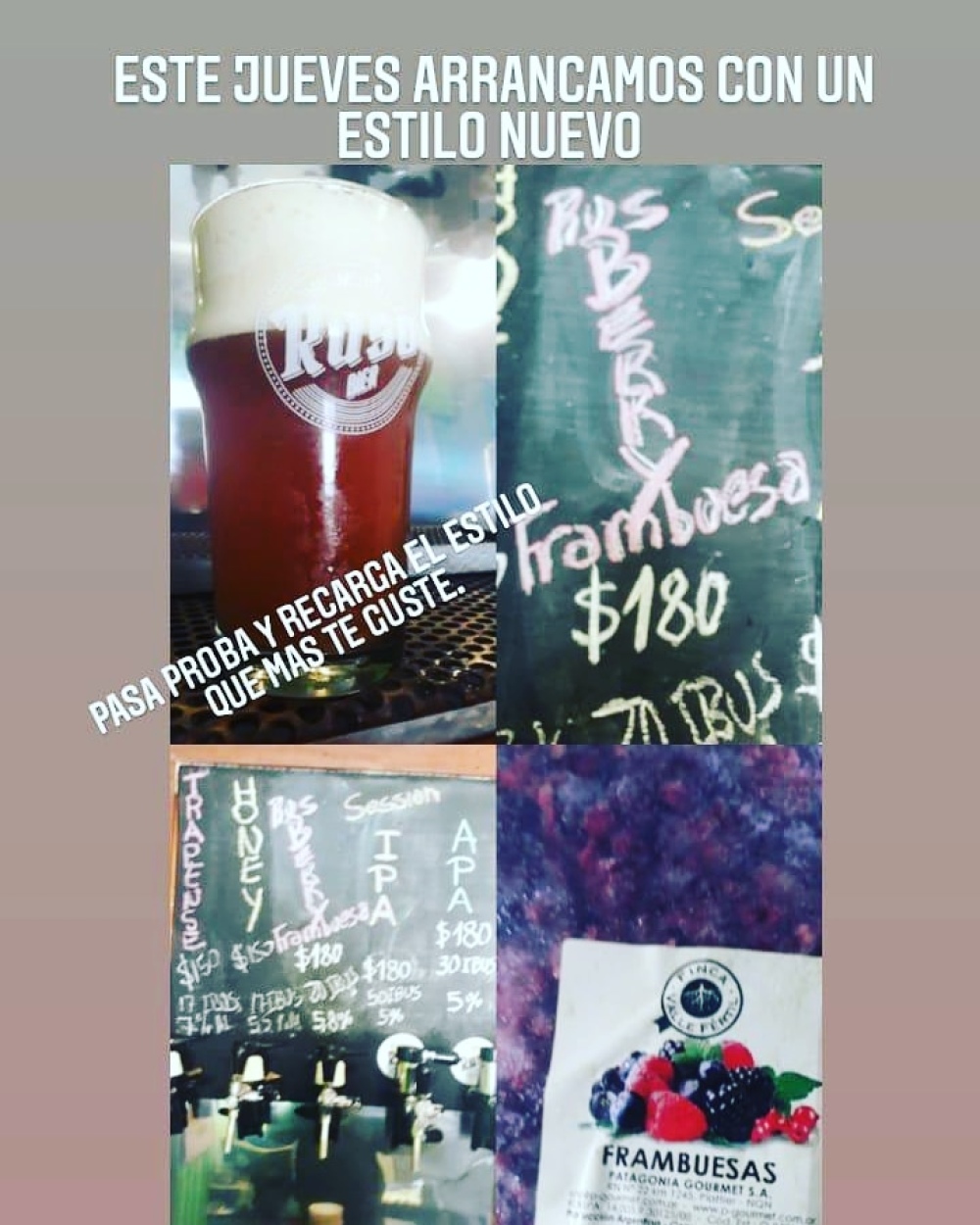 ESTE VIERNES ARRANCAMOS CON ESTILO NUEVO ”RUS BERRY FRAMBUESAS”