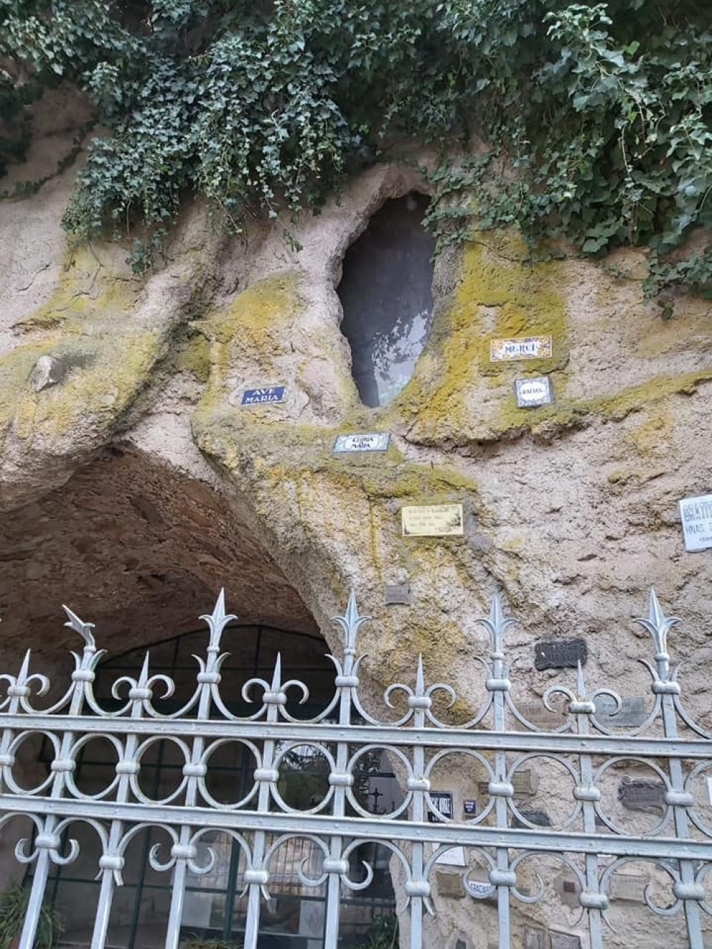 LA VIRGEN DE LOURDES VOLVIÓ A LA GRUTA DEL NIÑO JESÚS