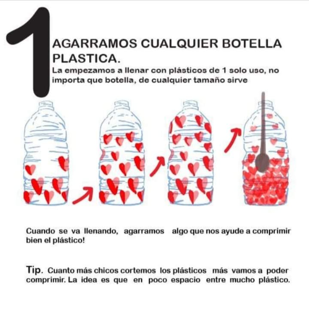 RECOLECTAN PLÁSTICO PARA FABRICAR ”MADERA” PLASTICA