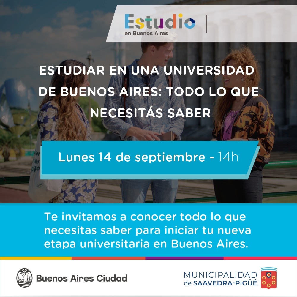 REPROGRAMAN UN CHARLA PARA FUTUROS ESTUDIANTES UNIVERSITARIOS