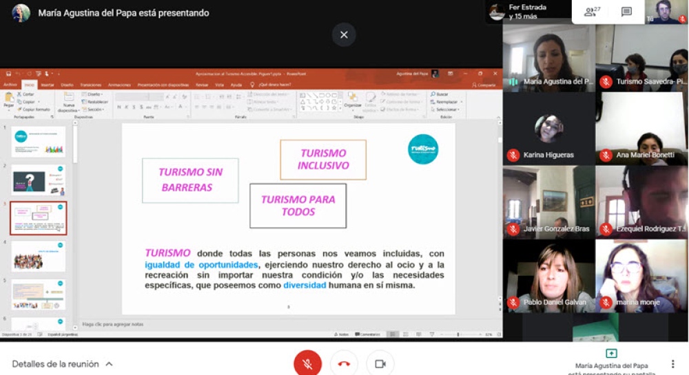 SE REALIZÓ UNA CAPACITACIÓN SOBRE ACCESIBILIDAD TURÍSTICA Y CELIAQUÍA