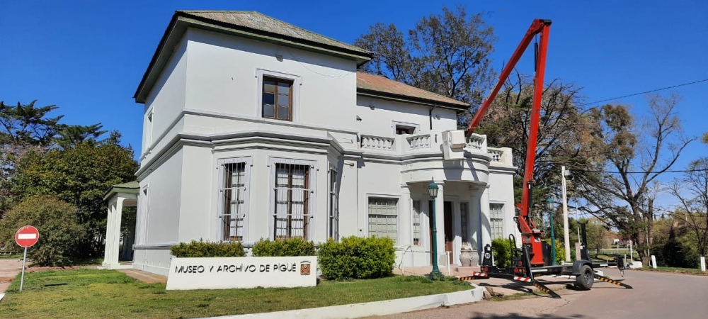 TRABAJOS DE MANTENIMIENTO EN EL MUSEO