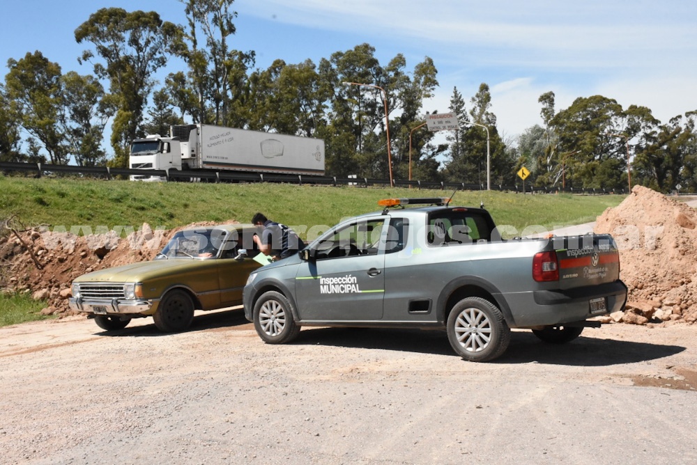 Habilitaron un paso al parque industrial por Rastreador Fournier