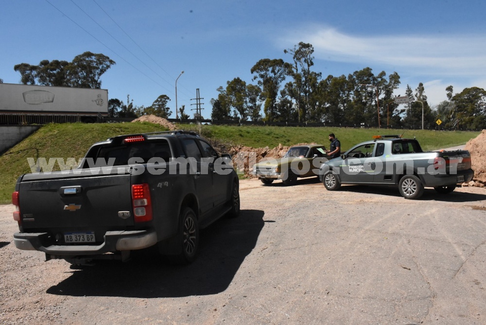 Habilitaron un paso al parque industrial por Rastreador Fournier