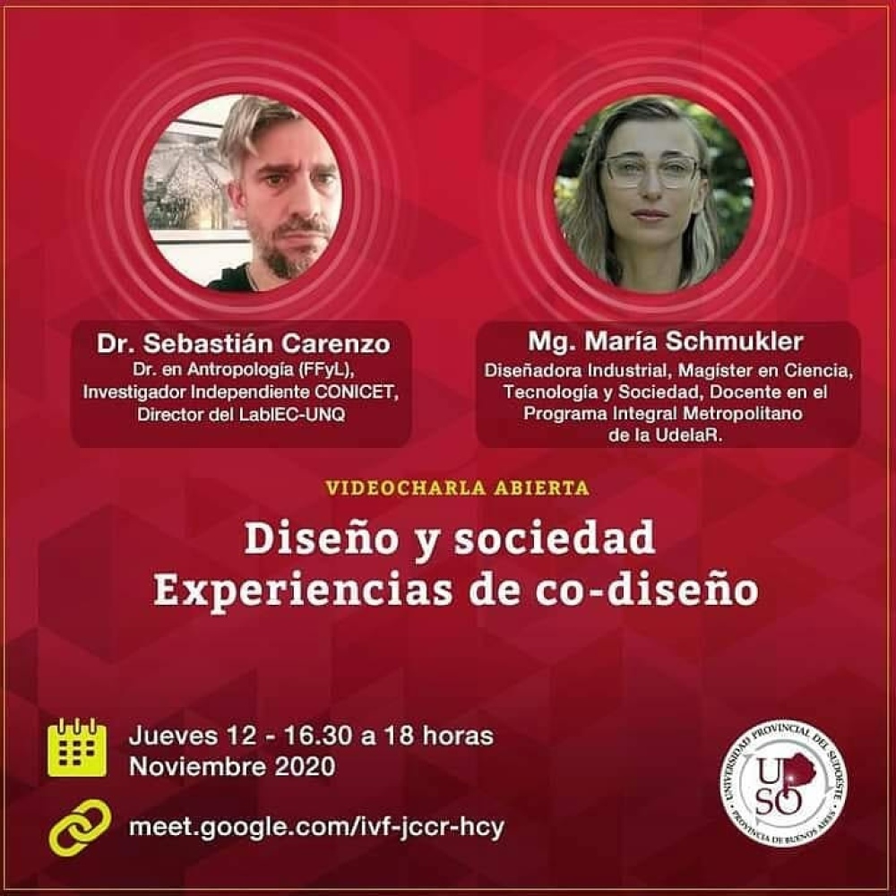 CHARLA SOBRE DISEÑO Y SOCIEDAD