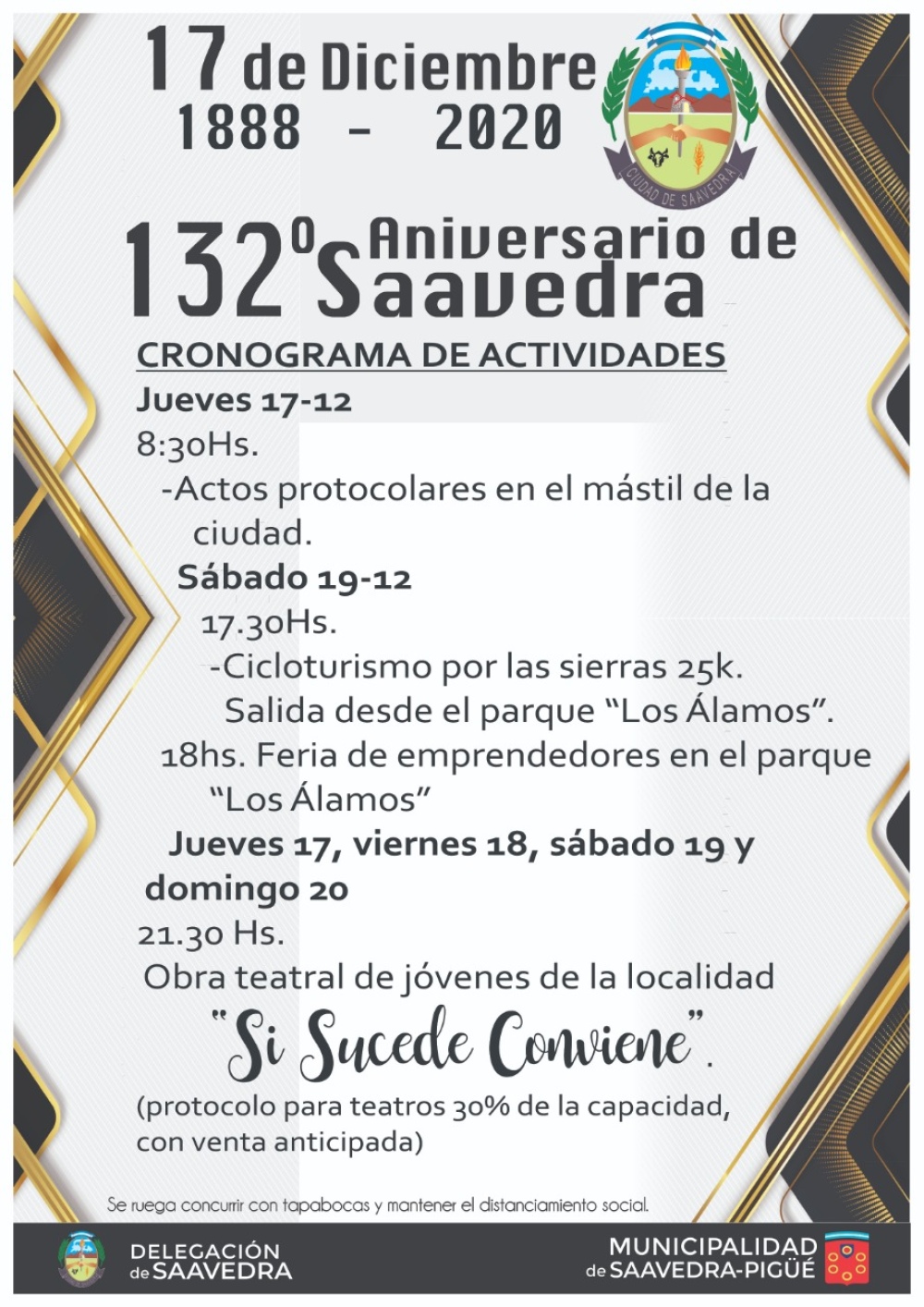 132º ANIVERSARIO DE SAAVEDRA