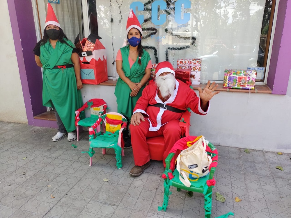 PAPÁ NOEL ENTREGARÁ JUGUETES JUNTO A LA CCC