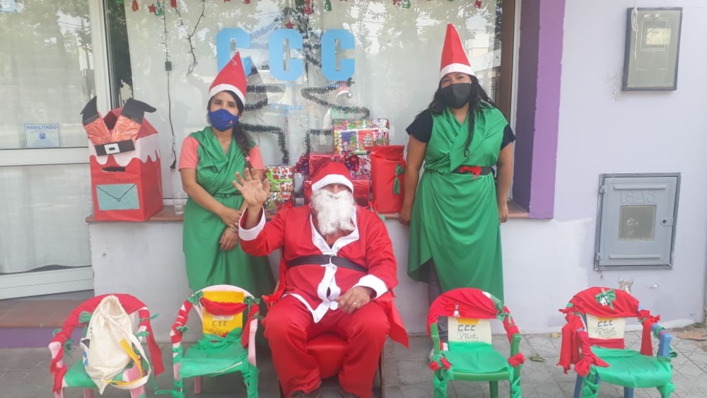 PAPÁ NOEL ENTREGARÁ JUGUETES JUNTO A LA CCC