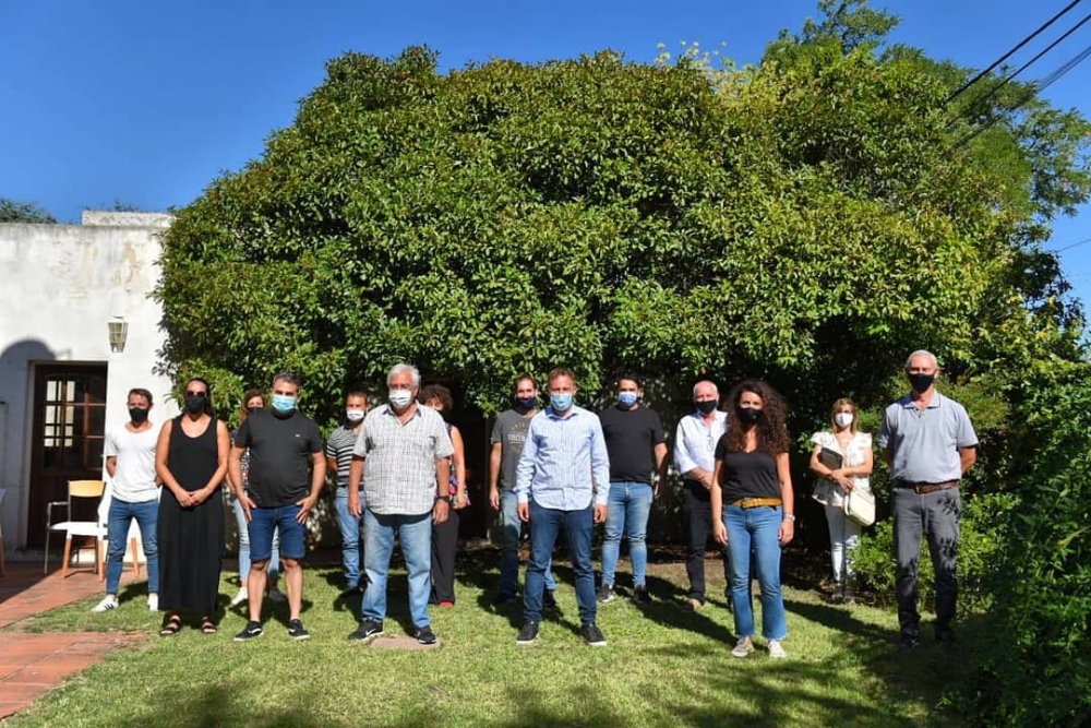 FEDERICO OTERMÍN RECORRIÓ EL DISTRITO