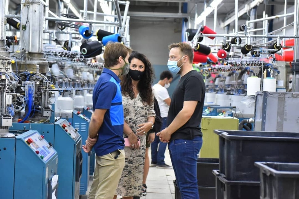 FEDERICO OTERMÍN RECORRIÓ EL DISTRITO