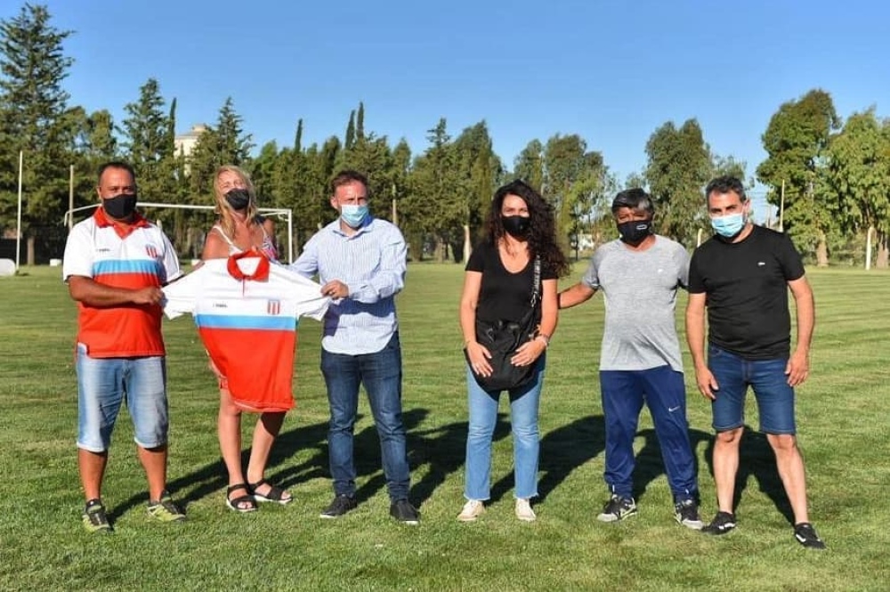 FEDERICO OTERMÍN RECORRIÓ EL DISTRITO