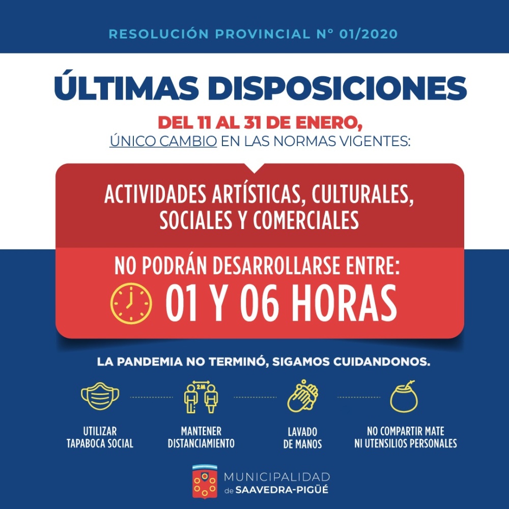 LAS NUEVAS DISPOSICIONES EN EL DISTRITO