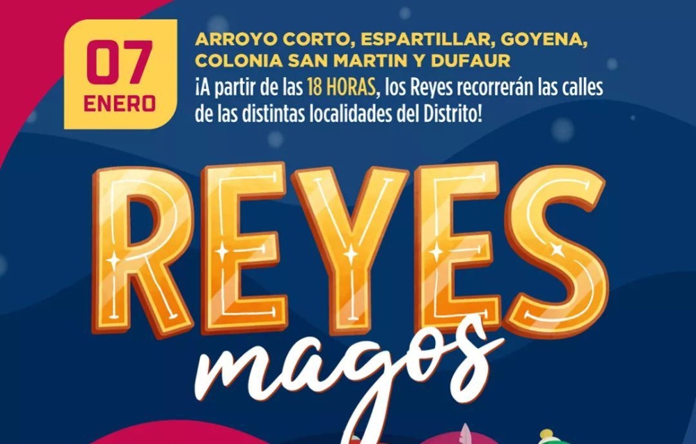 ¡Llegan los Reyes Magos al Distrito!