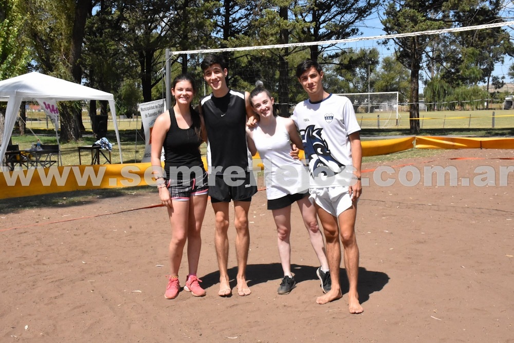 A pleno el torneo de Beach Vóley