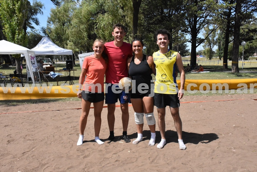 A pleno el torneo de Beach Vóley