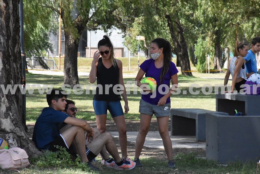 A pleno el torneo de Beach Vóley