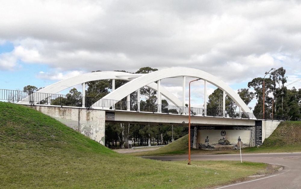 Vialidad finalizó los trabajos de puesta en valor en el ”puente de las monjas”