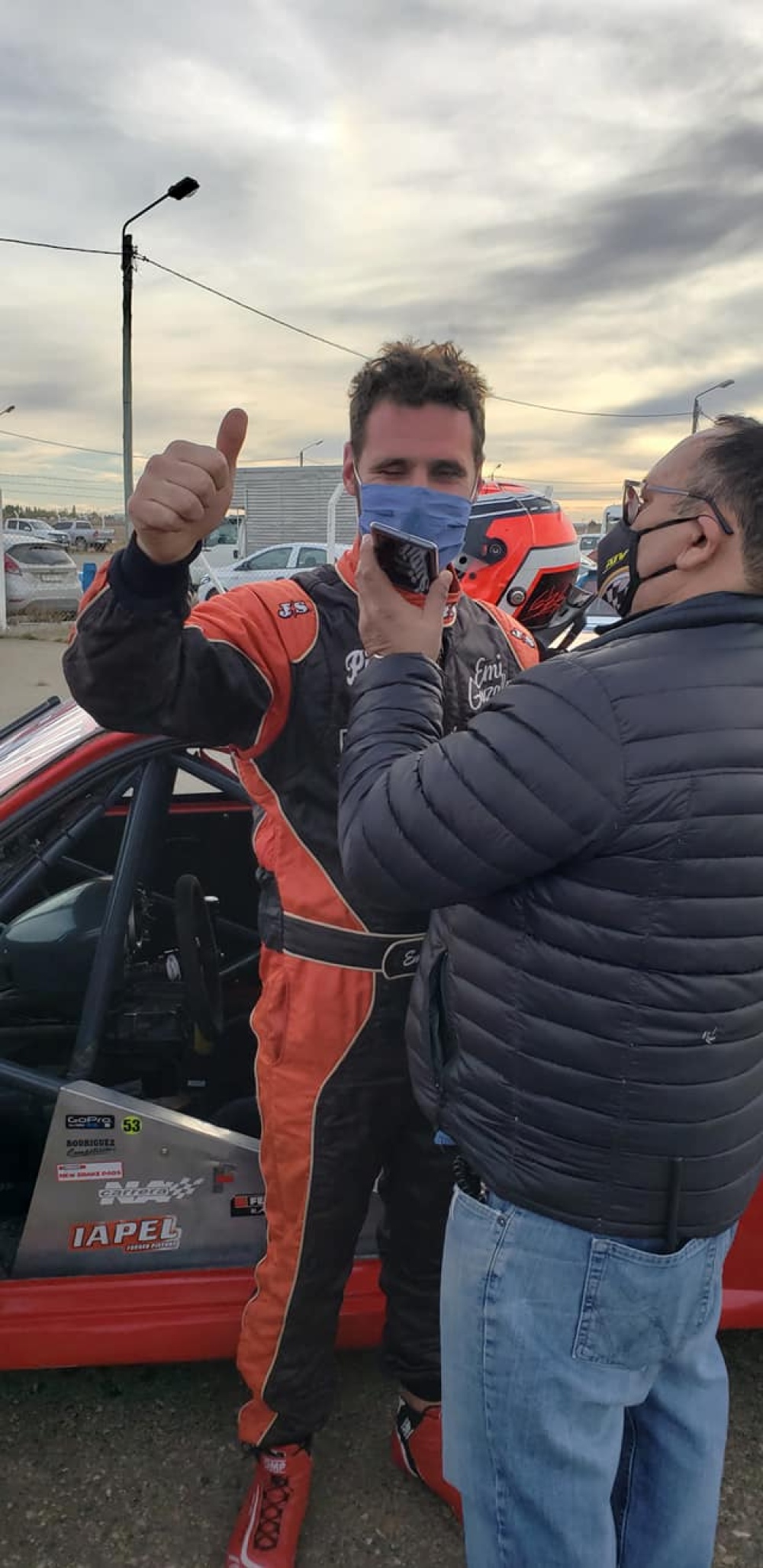 Emi salió 2do en la final del Turismo Pista Santacruceño