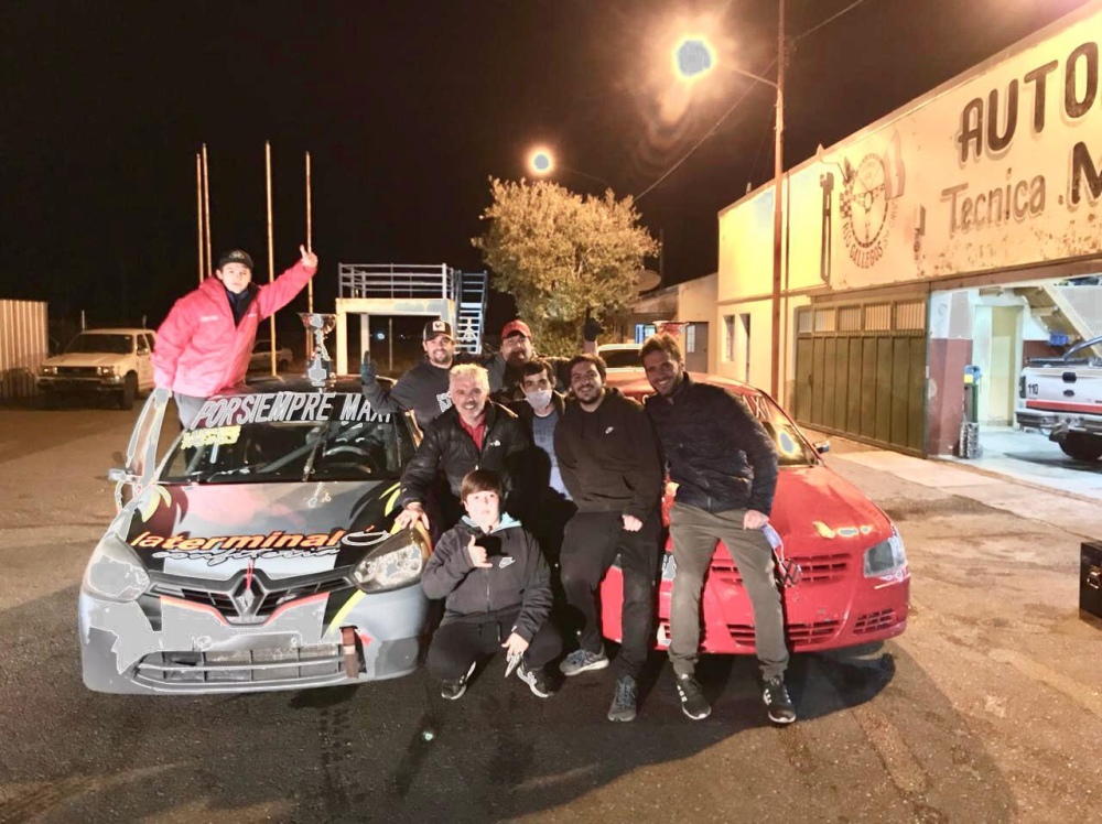 Emi salió 2do en la final del Turismo Pista Santacruceño