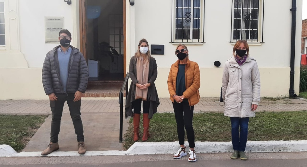 Nebot, Cledou y Urrutia en Barrio La Alianza y Arroyo Corto