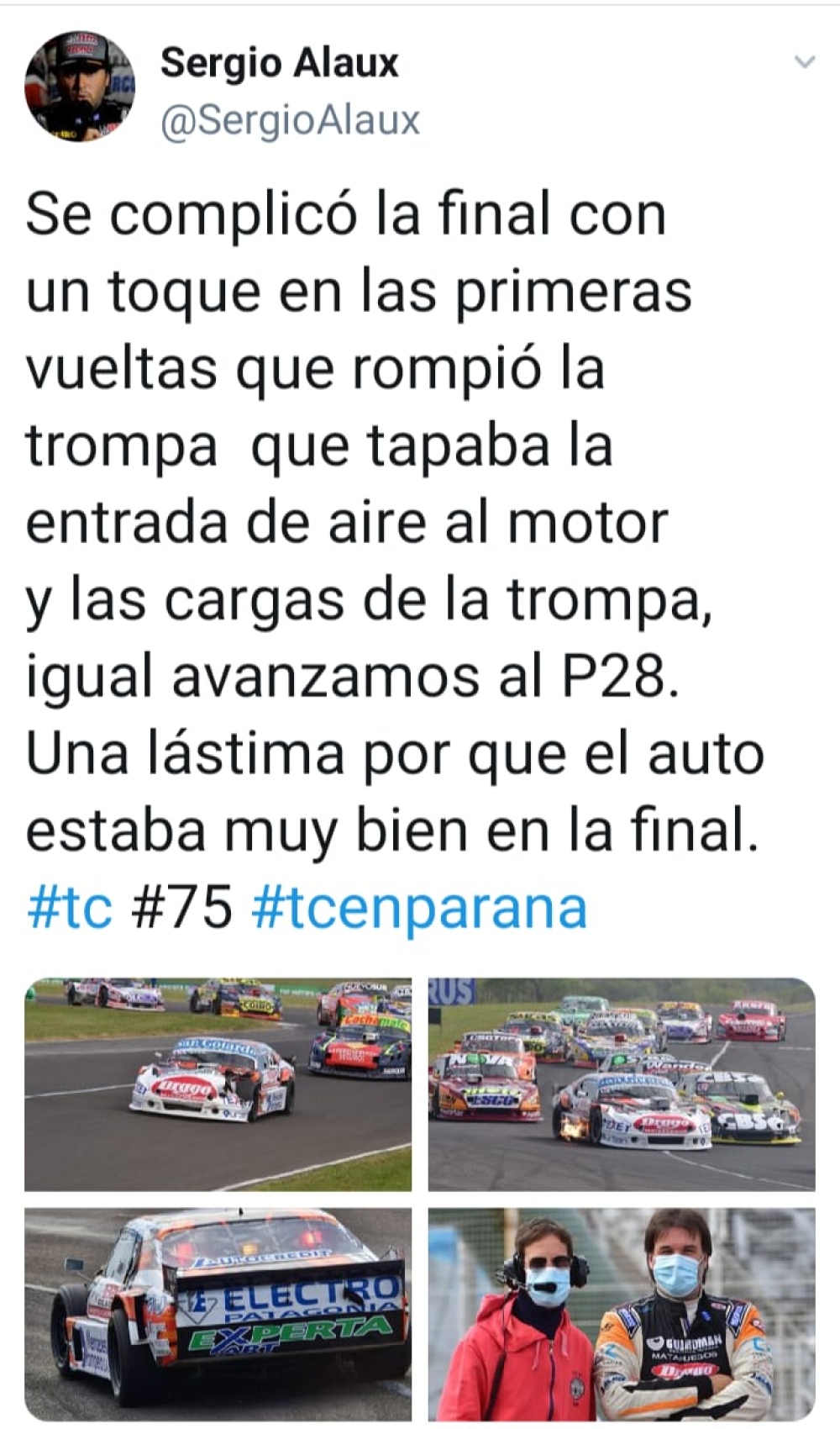 TC - Sergio Alaux 28 en Paraná