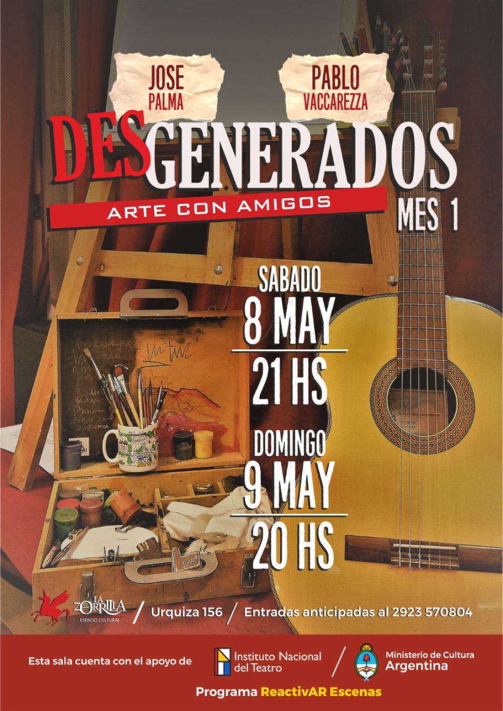 La Zorrilla presenta ”Desgenerados”