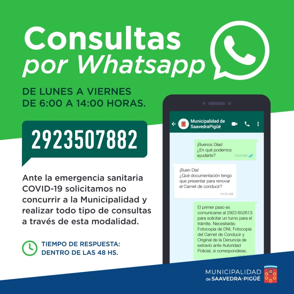 Consultas por Whatsapp