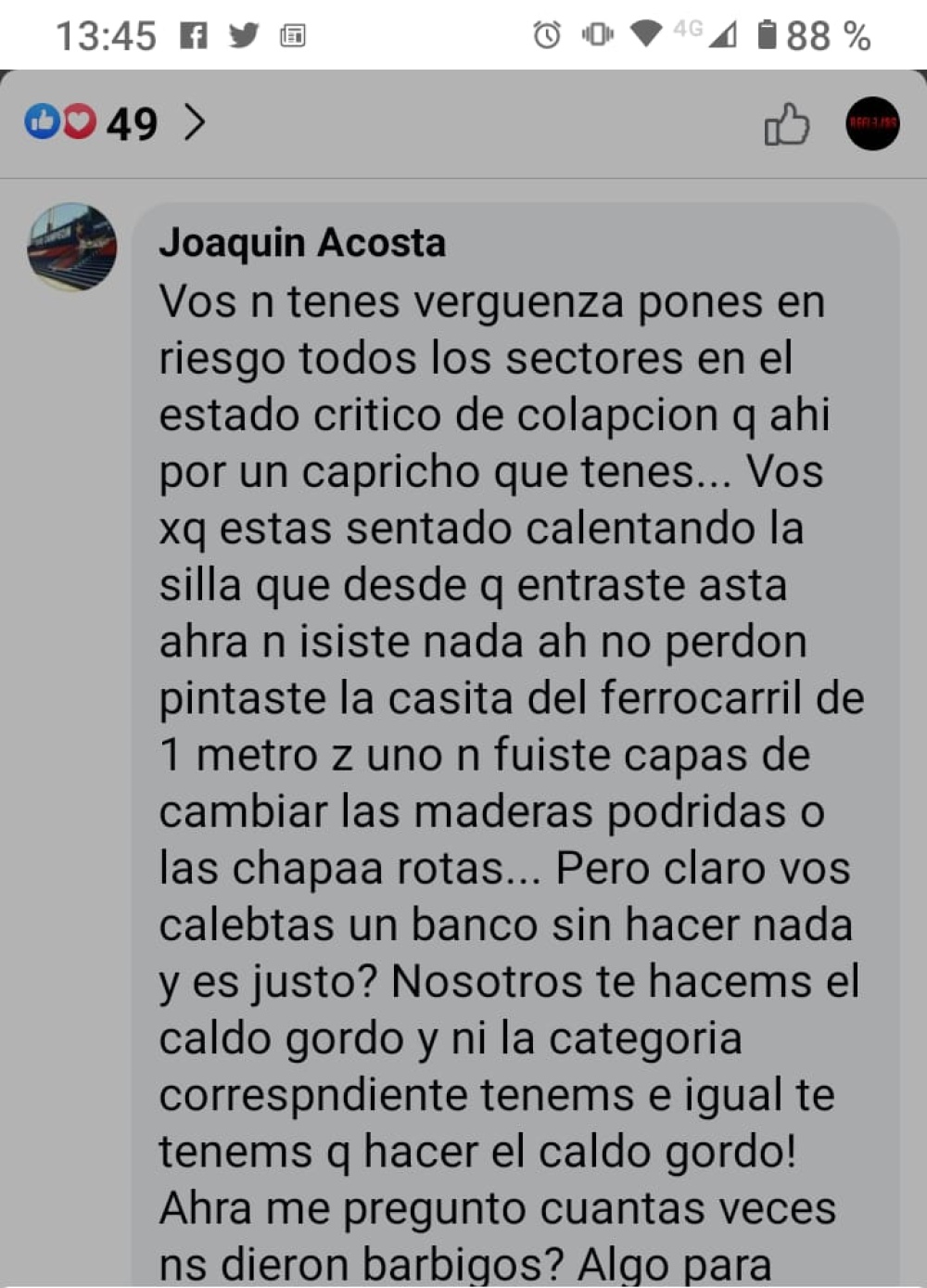 Empleado municipal afirma que fue amenazado por Notararigo