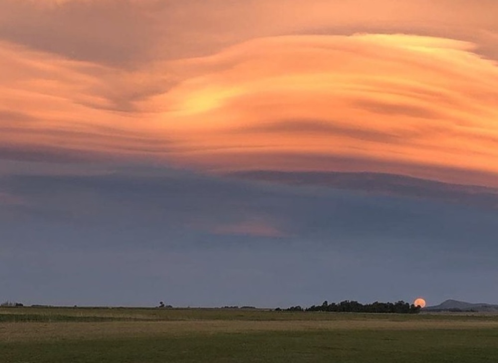 Bellísimas postales captadas en el cielo pigüense