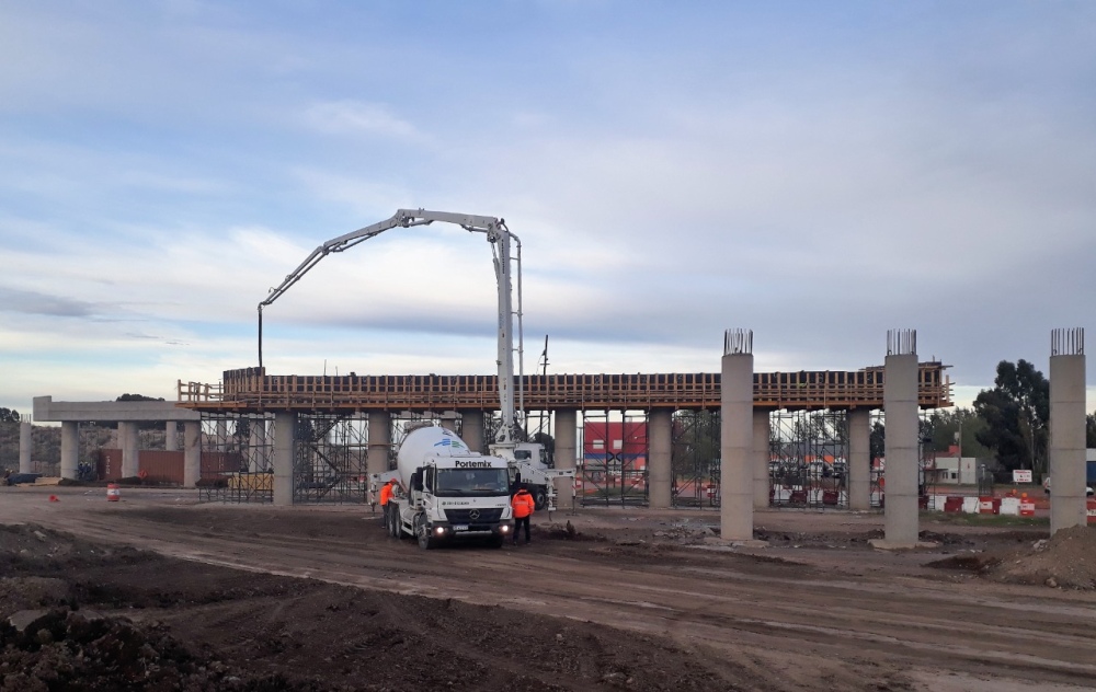 AVANZAN LOS TRABAJOS EN LA AUTOPISTA PASO URBANO POR BAHÍA BLANCA