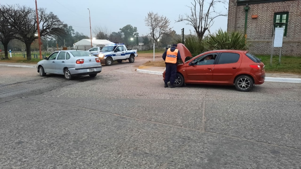 Mega operativo de control vehicular