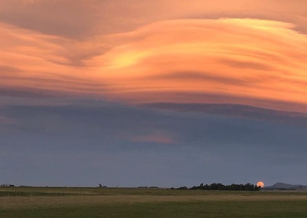 Bellísimas postales captadas en el cielo pigüense