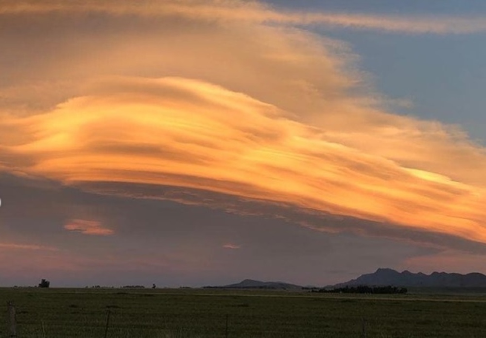 Bellísimas postales captadas en el cielo pigüense