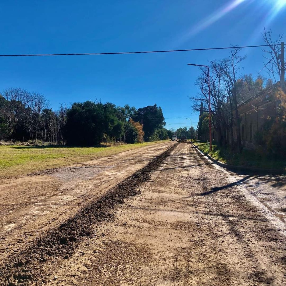 Mantenimiento de calles en Arroyo Corto