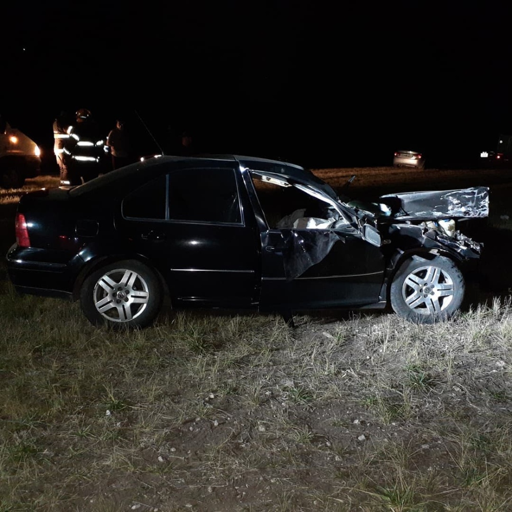 Accidente en cadena en la ruta 33