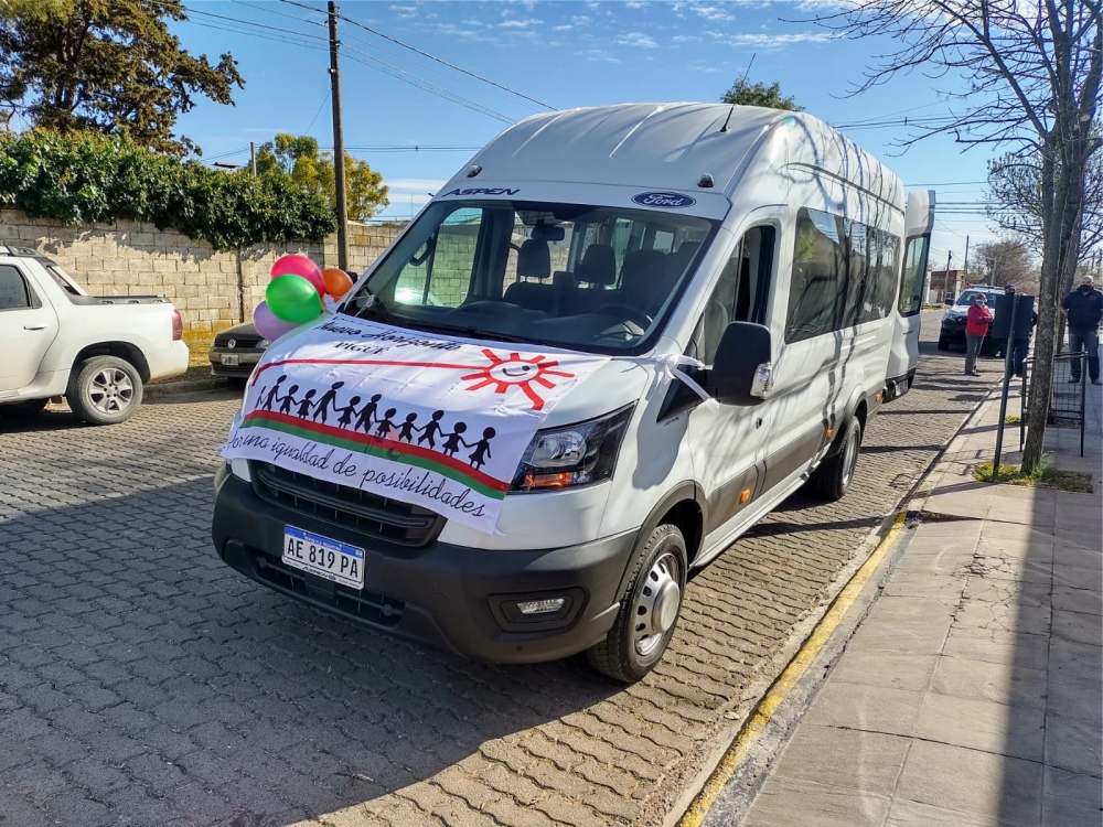 Sueño cumplido de transporte propio para el Taller Protegido