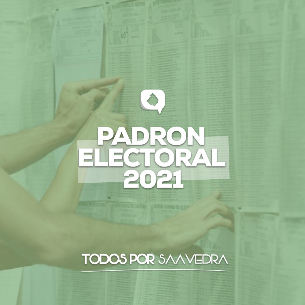 PADRON ELECTORAL 2021