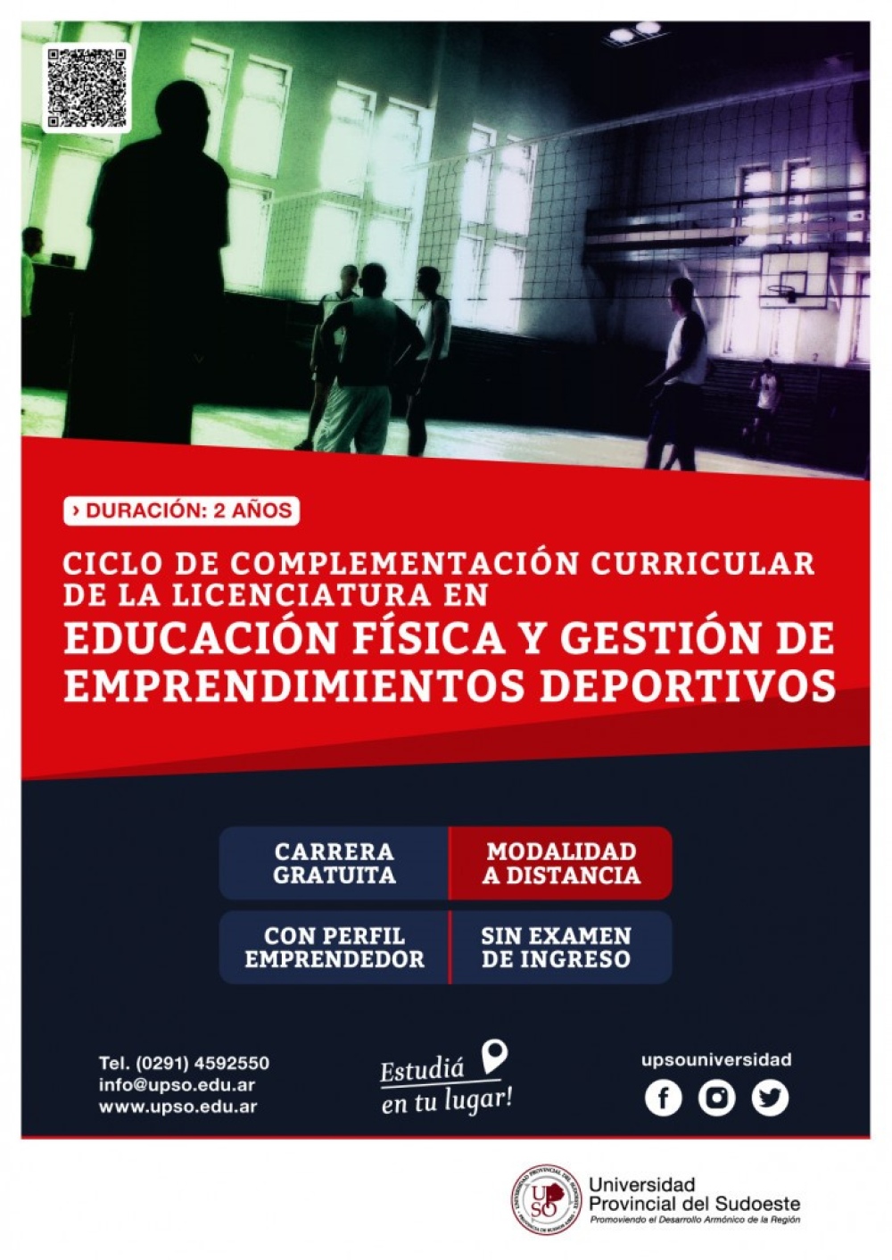 Oferta académica de la UPSO para el 2022