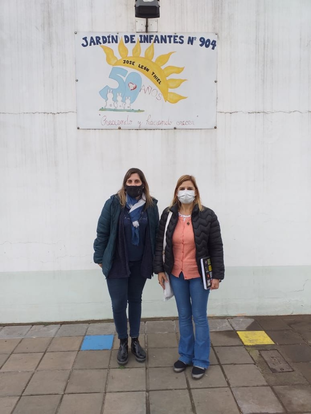 JUNTOS VISITÓ LAS OBRAS DEL FUTURO PASEO SUSTENTABLE Y PATIO GASTRONOMICO E INSTITUCIONES EDUCATIVAS