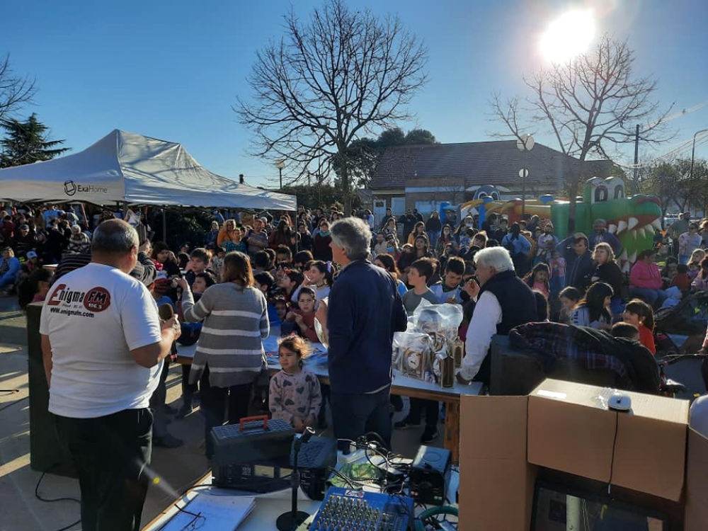 Cerca de 500 chicos festejaron su día en el barrio jardín