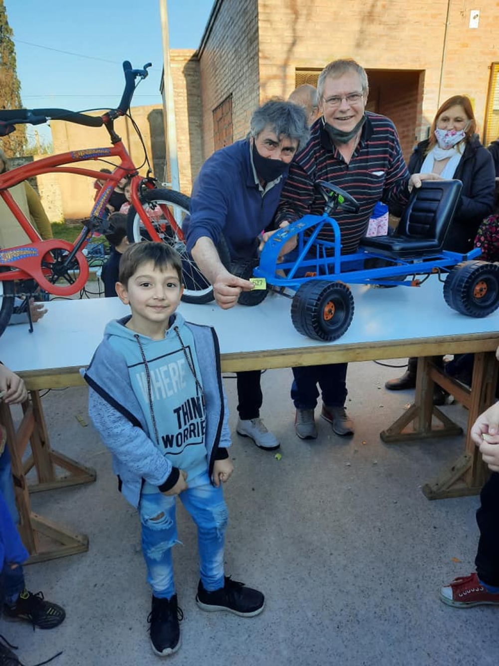 Cerca de 500 chicos festejaron su día en el barrio jardín