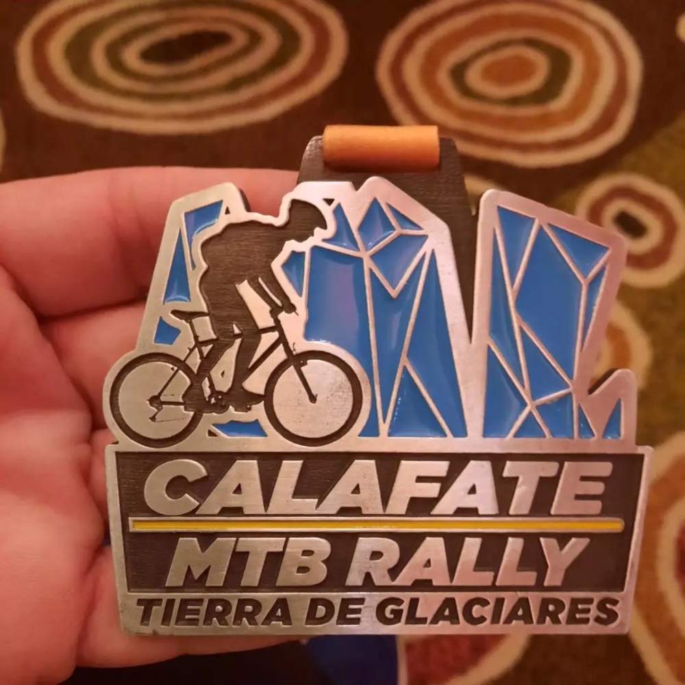Pablo Cascio hizo podio en el Calafate MTB Rally, Tierra de Glaciares