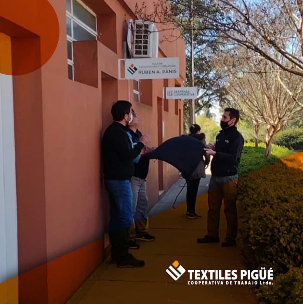 TEXTILES PIGUE INAUGURÓ UN AULA PARA CAPACITACIÓN