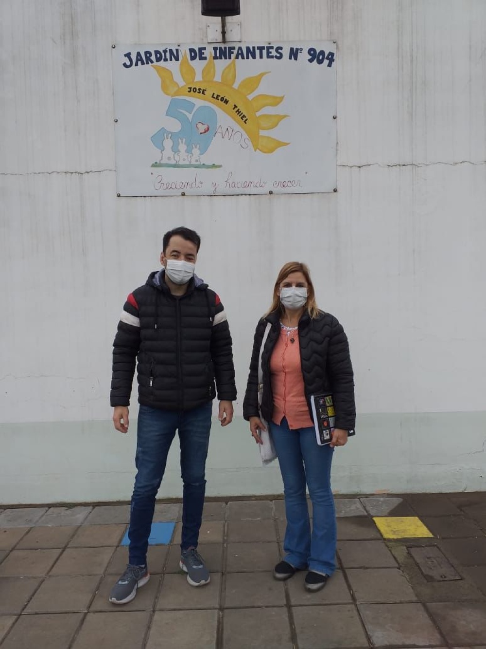 JUNTOS VISITÓ LAS OBRAS DEL FUTURO PASEO SUSTENTABLE Y PATIO GASTRONOMICO E INSTITUCIONES EDUCATIVAS