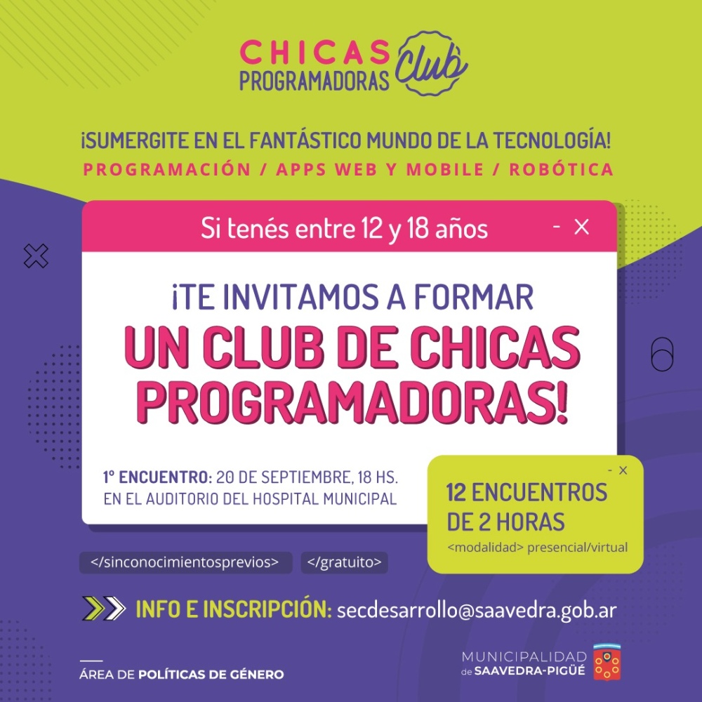 Club de chicas programadoras: conquistando nuevos espacios