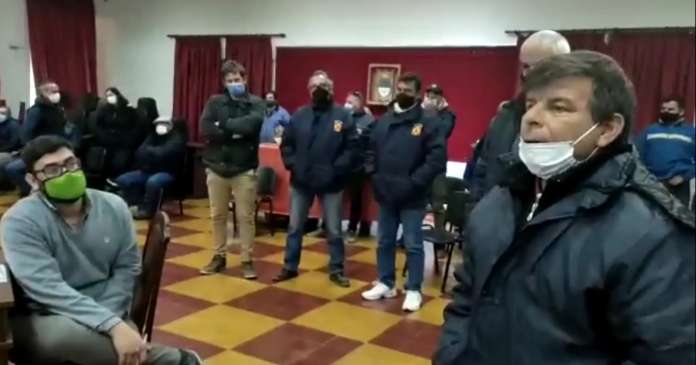 En pleno conflicto los municipales fueron al Concejo Deliberante