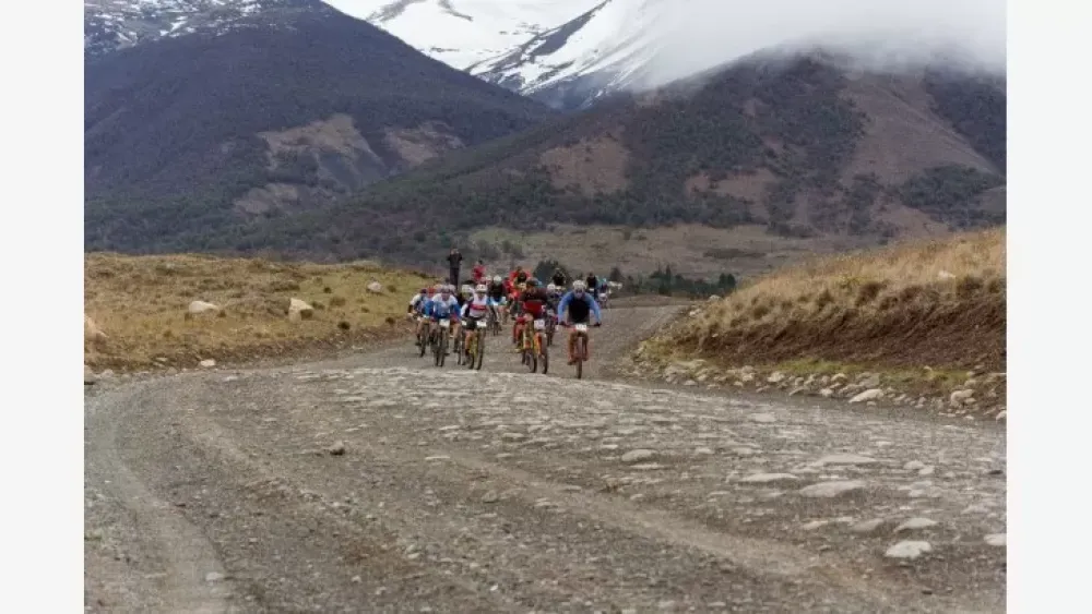 Pablo Cascio hizo podio en el Calafate MTB Rally, Tierra de Glaciares