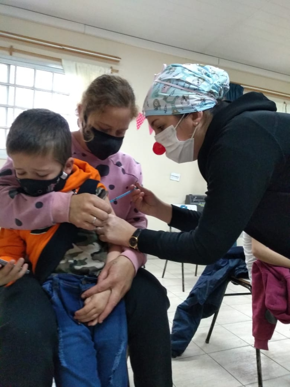 COVID: En el distrito ya se vacunaron 1800 niños y adolescentes