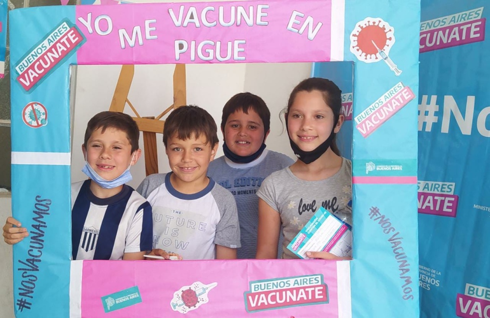 COVID: En el distrito ya se vacunaron 1800 niños y adolescentes