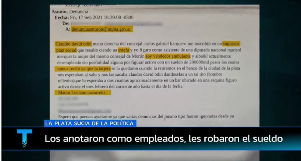 Gravísima denuncia de estafa contra Marisol Merquel